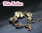 Vintage Fashion woman Jewelry metal flower bracelet wholesale low MOQ UB1029
