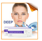 hyaluronic acid dermal filler HA injection injectable double cross-linked for face lip forehead breast buttock treatment