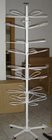 Metal Display Rack with hooks for brand gifts / White TOY PET CARRIER / Spinner Rack for plush toys / POP display stand