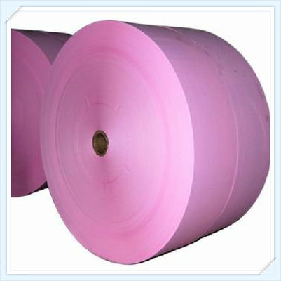 China Carbonless Paper 210-1000mm size in reels blue image high quality 100%origin woodpulp supplier