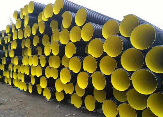 hdpe double wall corrugated pipe prices DN200mm to DN800mm
