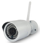Outdoor Weather-proof 1280X720P 1Mp P2P Wireless 36leds IR WIFI IP Camera network camera with 3-Axis bracket Max.128G SD