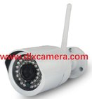 Outdoor Weather-proof 1280X960P 1Mp P2P Wireless 36leds IR WIFI IP Camera network camera with 3-Axis bracket Max.128G SD
