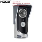 Sliver color 3Mp big lens wide angle Water-proof Smart WIFI video doorbell with indoor ring  remote control by APP