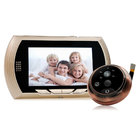 720P 4.3inch Display cat eye smart wifi IP video doorbell support talkback and remote view by APP of smart mobile 32G SD