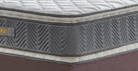 Luxury plush bonnell spring double pillow top mattress