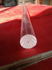 Clear fused fiber quartz glass rod for optical applications from lianyungang