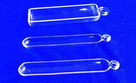 Custom made OEM Lab use Clear Quartz combustion boat with one tip ring