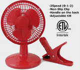6 inch 2 in 1 Clip and desk Fan