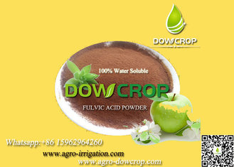 China DOWCROP     HIGH    QUALITY    100%   WATER    SOLUBLE   FULVIC  ACID  BROWN  POWDER   / LIQUID    WITHOUT      CL supplier