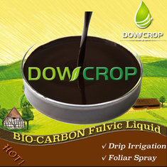 China BIO-CARBON@FULVIC BIO STIMULANT LIQUID DOWCROP HIGH QUALITY HOT SALE 100% WATER SOLUBLE Dark Brown Liquid ORGANIC supplier