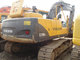 Used Volvo 210 excavator EC210BLC digger good condition best price, warranty 3 years secondhand supplier