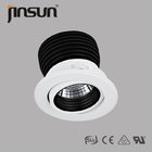 high quality 4W-60w Aluminumrecessed lights  rotating lighting fixture  with housing color white elegant Ra90