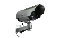 Indoor/Outdoor CCTV Mock Security Plastic Bullet Cameras with LED lights DRA40