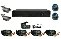 DVR Kits By 4CH H.264 FULL D1 DVR and 4pcs Dome + Bullet Cameras DR-6104V5023C