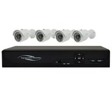 CCTV Security Kits 4CH Standalone DVR and 700TVL IR Bullet Waterproof Cameras