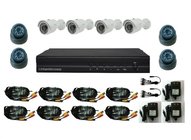 8CH DVR Kits Security Systems, 8CH DVR, Plastic Dome IR Cameras, Metal Cameras