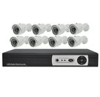 HD CCTV 8CH DVR Kits, 8CH DVR + 8PCS Metal Bullet CCTV 700TVL IR Cameras