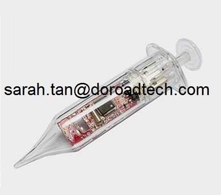 China Plastic Syringe USB Pen Drive, Real Capacity Syringe USB Flash Drive supplier