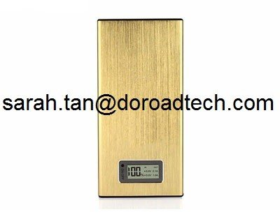 Universal Ultrathin 18000mAh Dual USB Metal LCD Screen Portable External Battery Charger