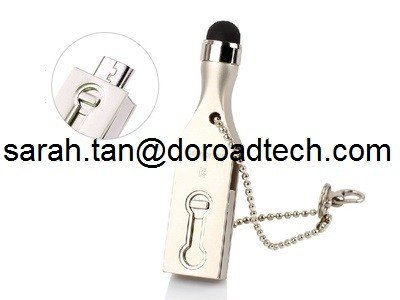Mini Metal OTG USB Flash Drive with Touch Screen Stylus Pen Drive U-disk for Smart Phone