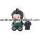 Lovely Monkey PVC Cartoon USB Flash Drive Wholesale