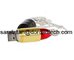 Real Capacity Promotional Gift Metal Pendrive Lipstick USB Flash Drive with Keychain