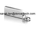 Metal Thumb Shape USB Pen Drives with Mini Keychain to Attach to The Keys