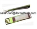 High Quality Bookmark Clip Shape Metal USB Flash Drives True Capacity