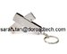 Metal Slim Swivel USB Drive, Different Packing for Options