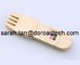 Cute Design Wooden Fork USB Flash Drives, Real Capacity Wood USB Pen Drives