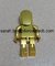 High Quality Metal Gold Robot USB Flash Drive, Gift USB Drives with Laser Printing Logo