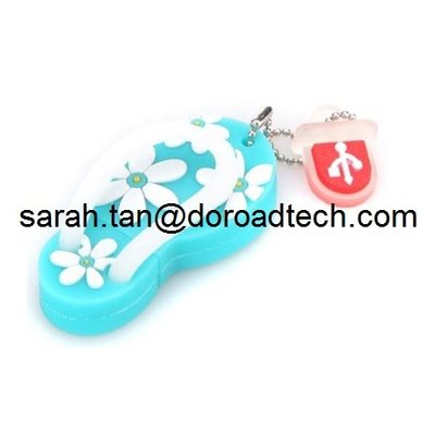 Promotional Gift Slippers Shape Personalize Design USB Flash Drive Factory Price Wholesale