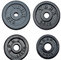 Black Painting Cast Iron Weight lifting Dumbbell  Barbell Plate supplier
