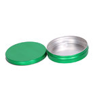 ALuminium jars with slip lid, aluminium tin for lip balm,cream,wax,butter,groom,samples,tea