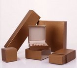 High Quality Gold Paper Jewelry Boxes