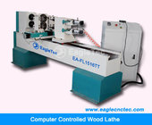 Computerized Wood Lathe For Stair Balusters Production
