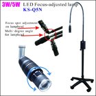 for Gynecology, E. N. T Use LED Surgical Lamp Ks-Q5n Mobile Type Focus Adjustable and Dimmer Brightness Constrol