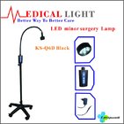 Full Aluminum Alloy Metal Steering Lamphead with 6 LED Bulbs Ks-Q6d Black Mobile Type, ABS Base with Lockable Wheels