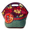 Vintage Floral Lunch Bag For Women,Portable Travel Picnic Food Bag Gourmet Getaway Neoprene Lunch Tote For Girl supplier
