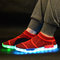 Street Dance Light Up Gym Shoes With Lights On The Bottom , Adults Neon Light Up Shoes supplier