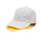 Adjustable Glow Light Up Baseball Caps , White Club Party Sports Led Baseball Hat supplier