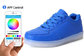 Youth Students Light Up Dance Shoes , USB Rechargeable Light Up Shoes App Control supplier