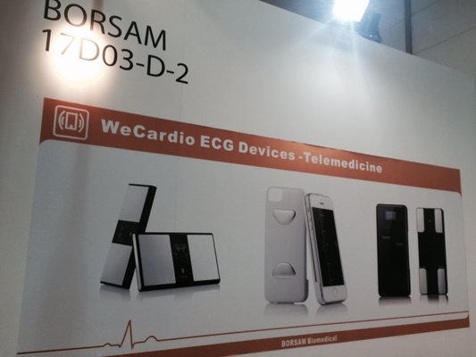 China 3-Leads Mobile ECG Monitor Bluetooth/GPRS EKG Recorder Mobile Cardiac Outpatient Telemetry supplier