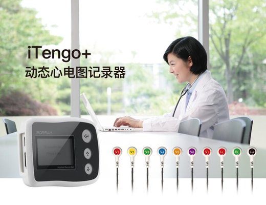 China Factory 3-channel Holter Monitor 12-channel Holter ECG Recorder (iTengo) supplier