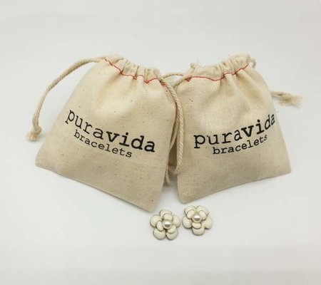 cotton bracelet jewelry drawstring pouch bag your logo accept