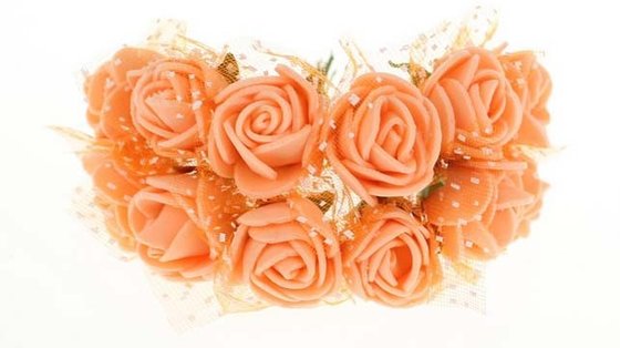 artificial handmade floral eva foam roses,Candy box accessories flower