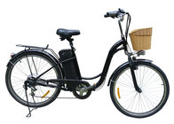 China Large 26'' City 36v e bike ,  Lead-acid Battery Powered Bicycle For Adults distributor