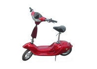 China Classical 2 wheel red electric scooter ,  foldable mini e scooter for adults distributor