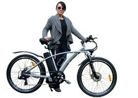 China Durable 26" MTB Electric Bicycle For Women ,  Full Suspension E MTB Bike distributor